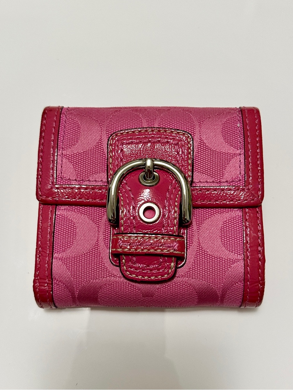 Coach Y2K Pink Soho Mini Wallet